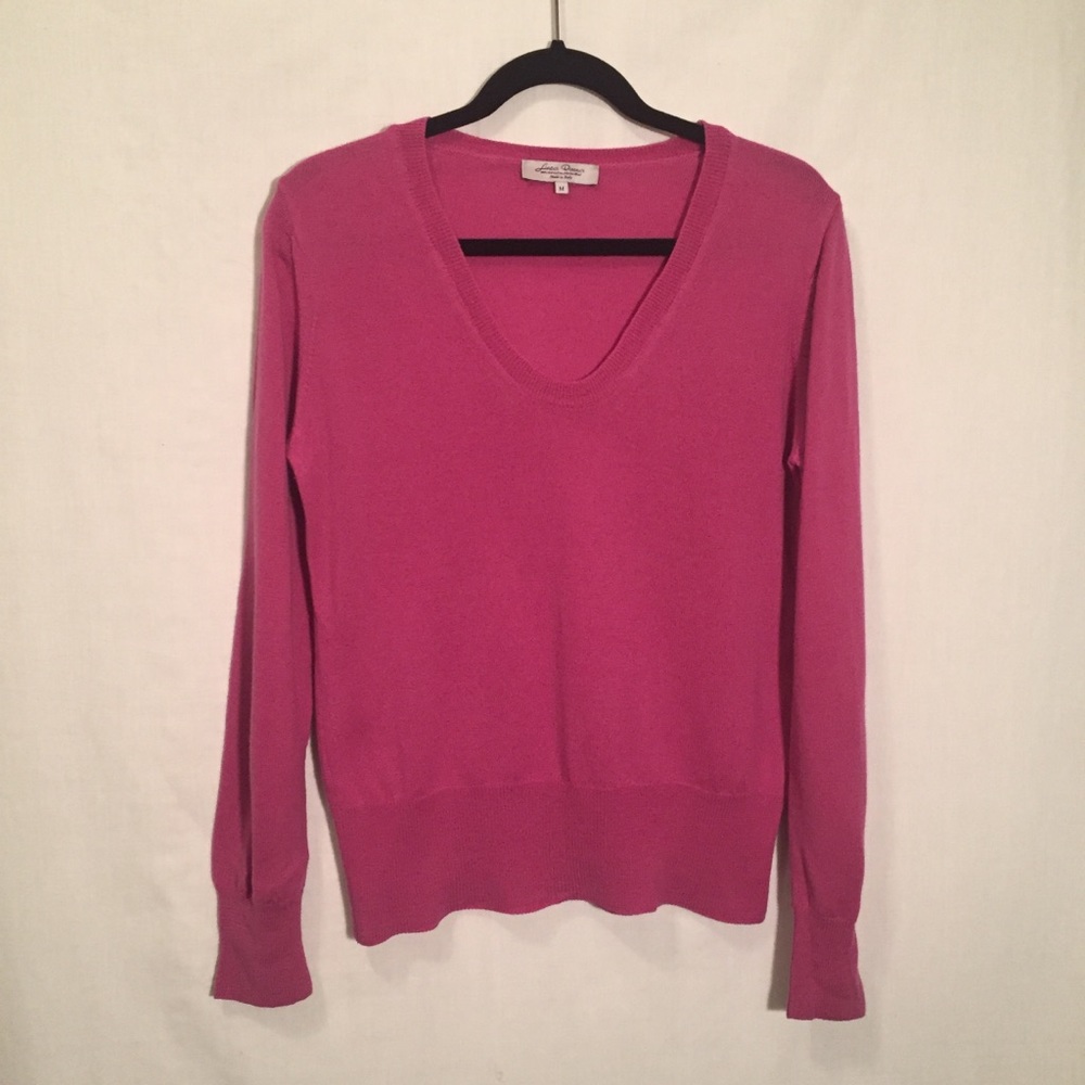 Linea Donna L/S Scoop Neck Merino Wool Sweater
